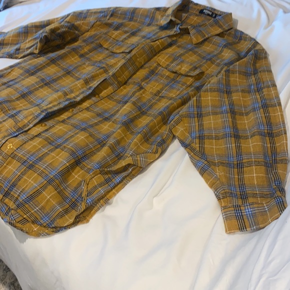 Fleece plaid shirt - Picture 3 of 5